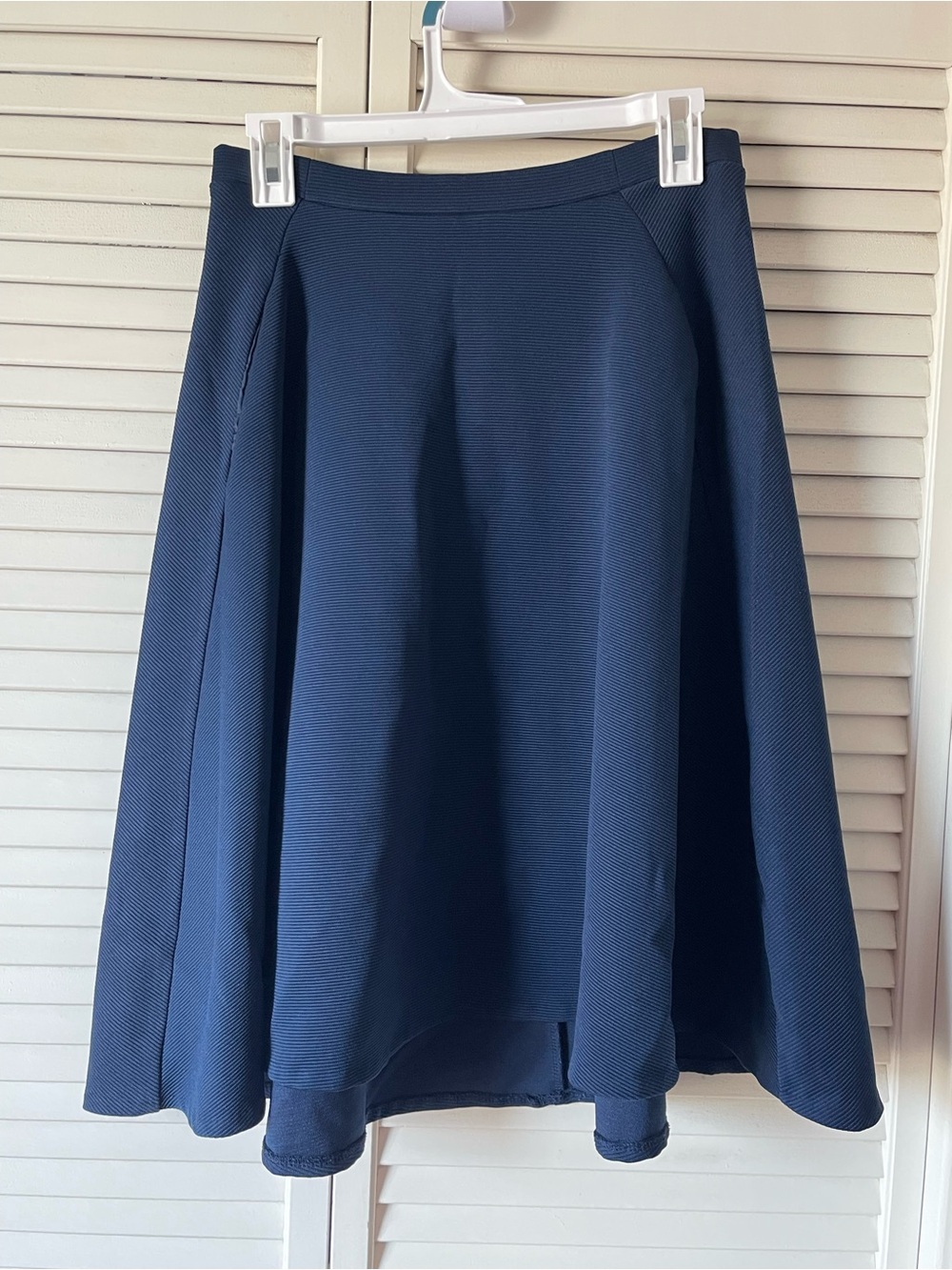 Metaphor Navy Circle Skirt